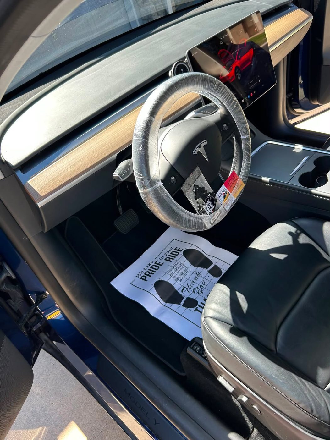 Spotless detailed interior